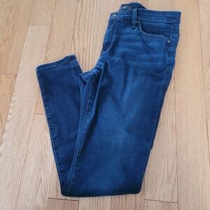 Joe's Jeans Women's The Icon Cotton Blend Midrise Skinny Jeans Size 32 Dark Blue